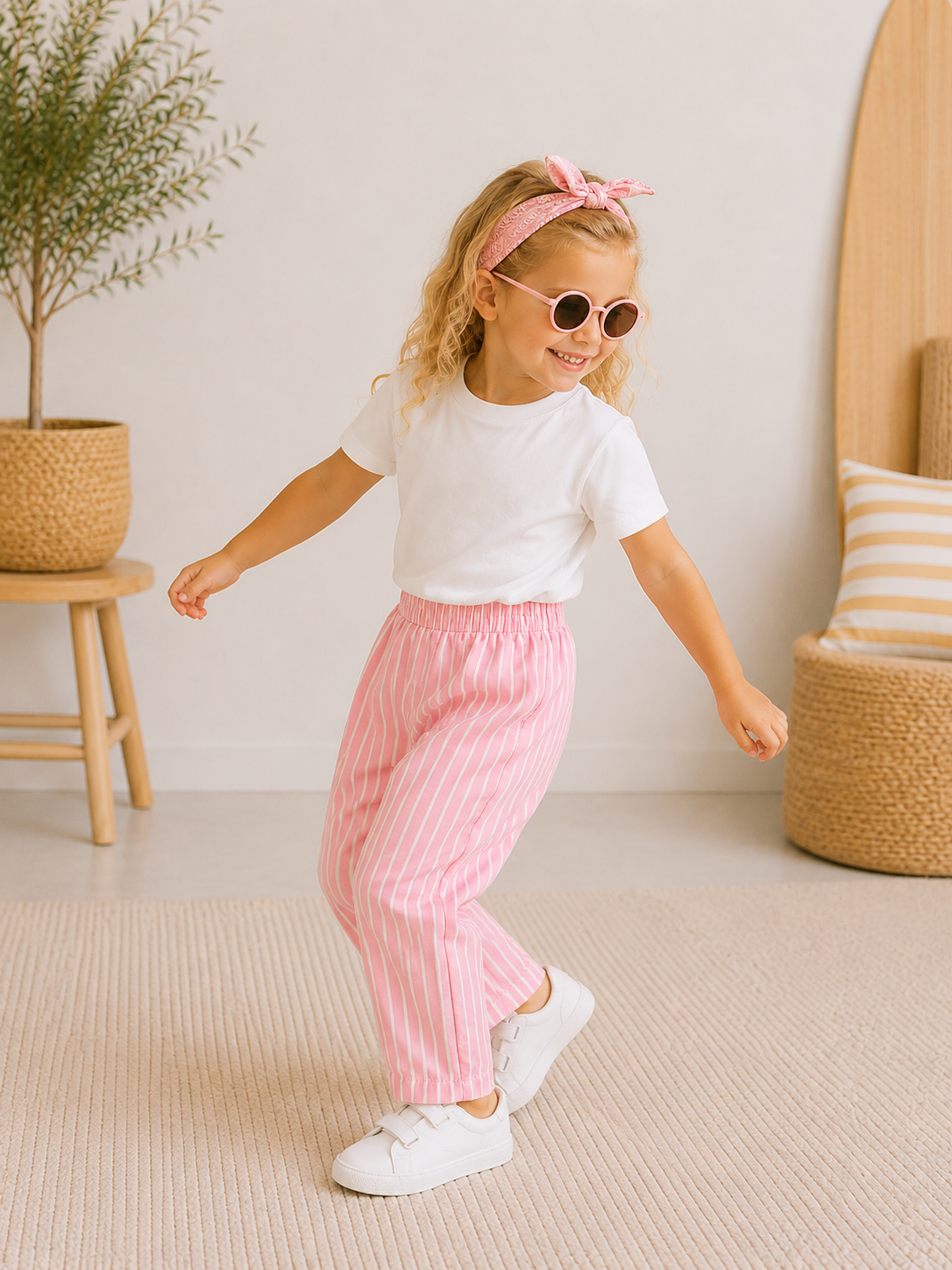 Rosé Kız Çocuk Pantolon