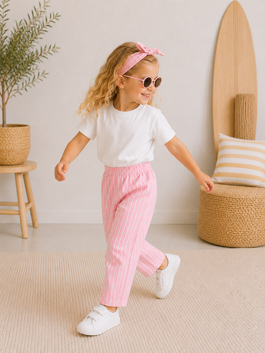 Rosé Kız Çocuk Pantolon