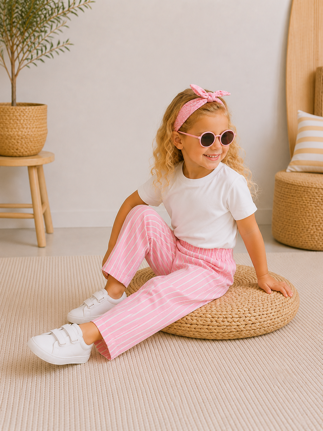 Rosé Kız Çocuk Pantolon