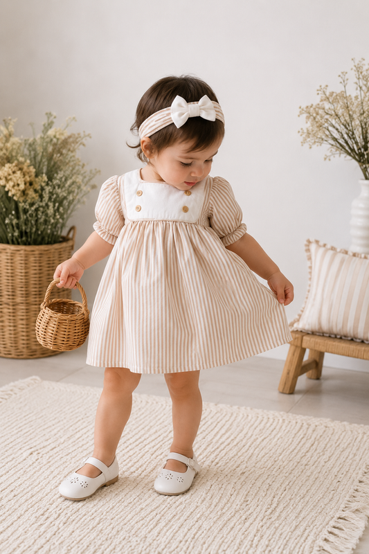 Léonie Kız Bebek Elbise